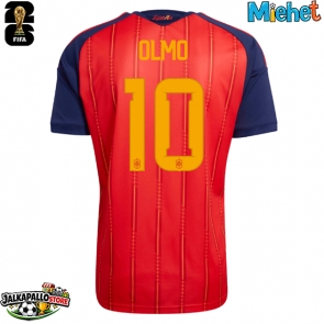 Espanja Dani Olmo #10 Kotipaita MM-kisat 2026 Lyhythihainen